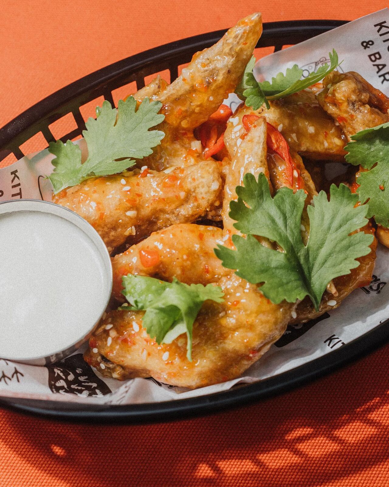 Spicy Bangcock wings